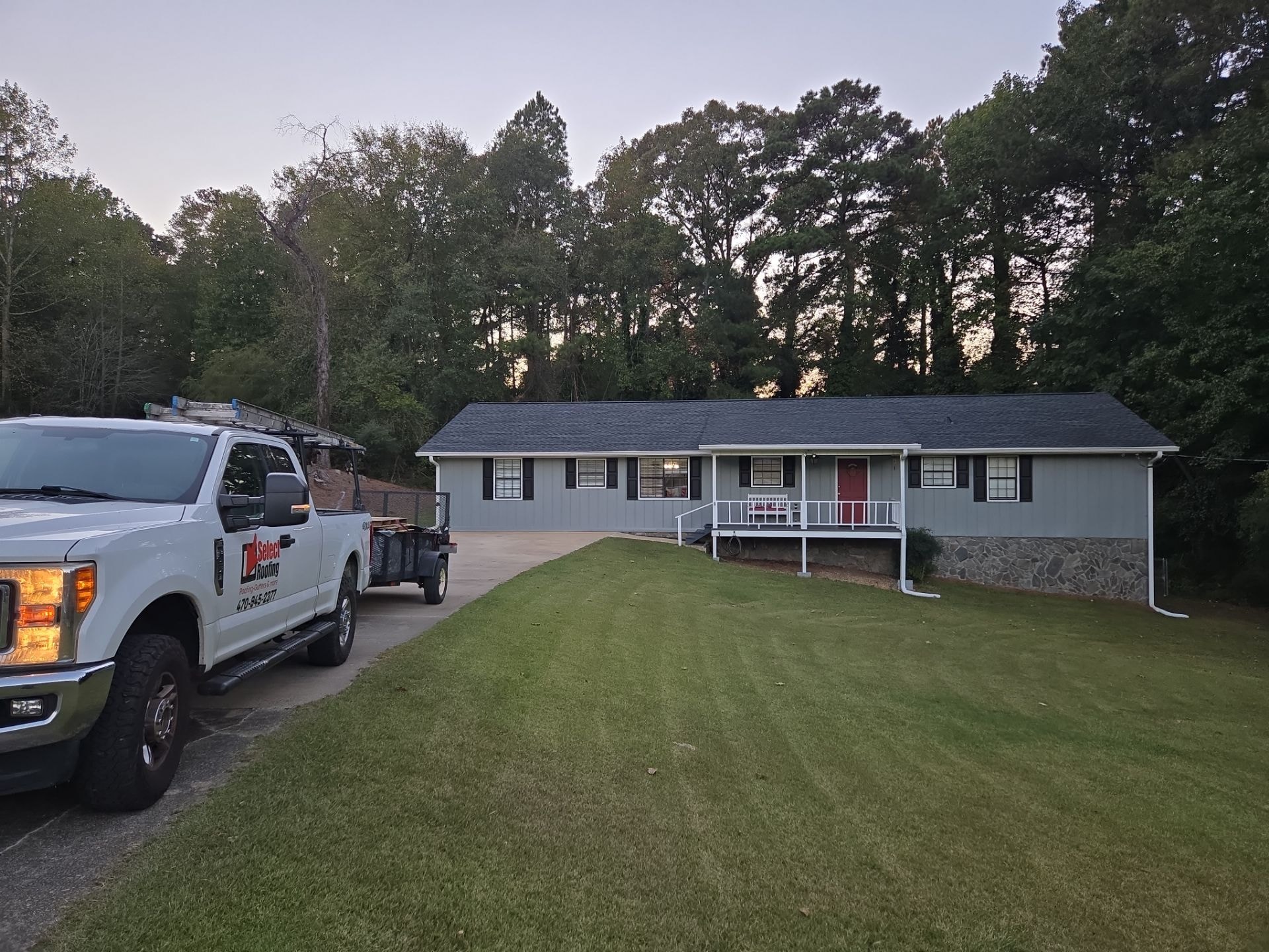 Full roof replacement on Pinecrest Ct Stockbridge GA