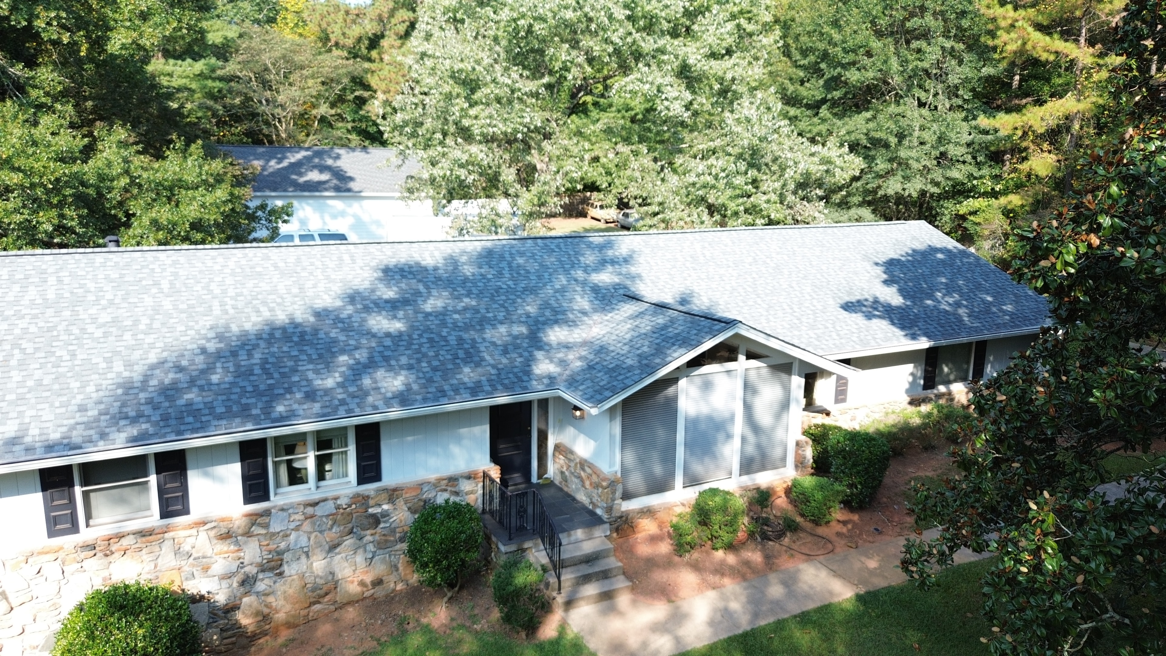 Full roof replacement on Riviera Rd Roswell GA