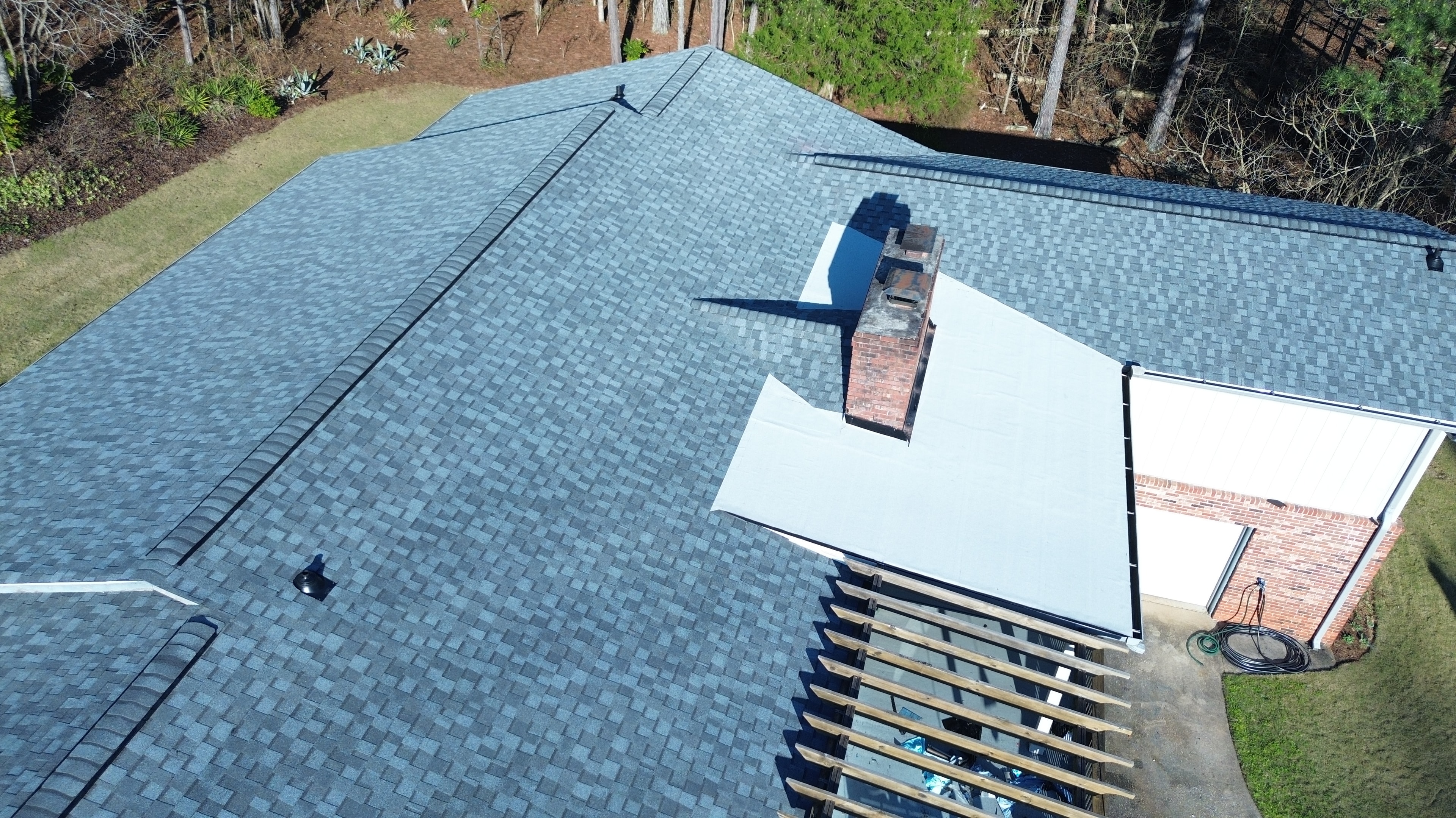 Roof replacement on Oak Grove Cir McDonough GA